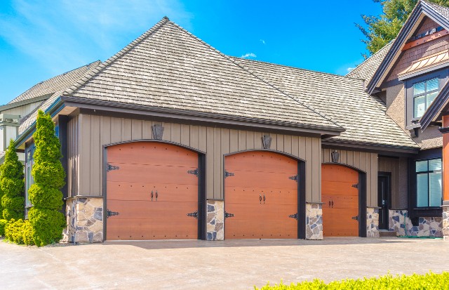 Three Garage Doors Three Garage Doors